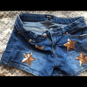 Dkny dark denim shorts 2/4/$15